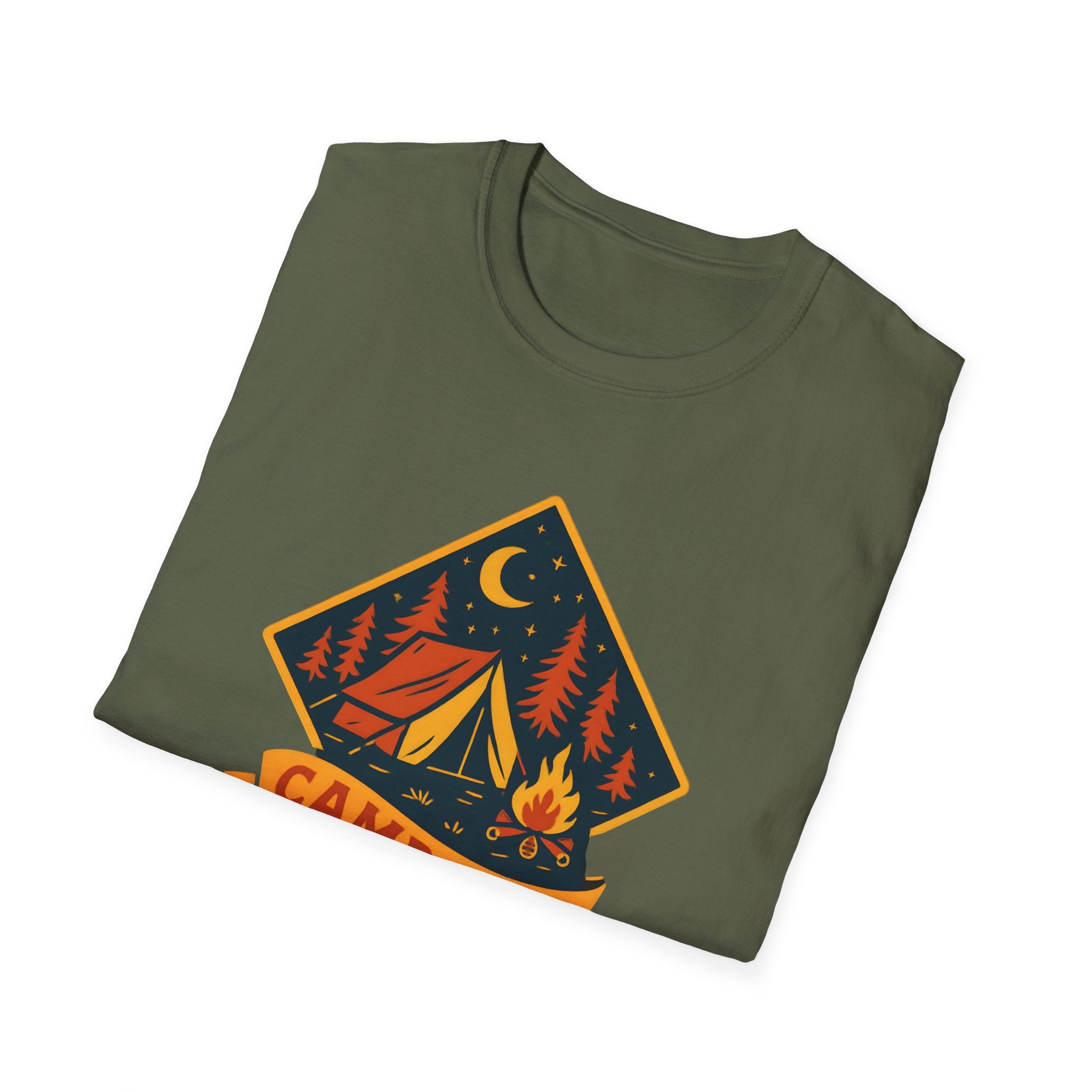 Camping Night Campfire T-Shirt