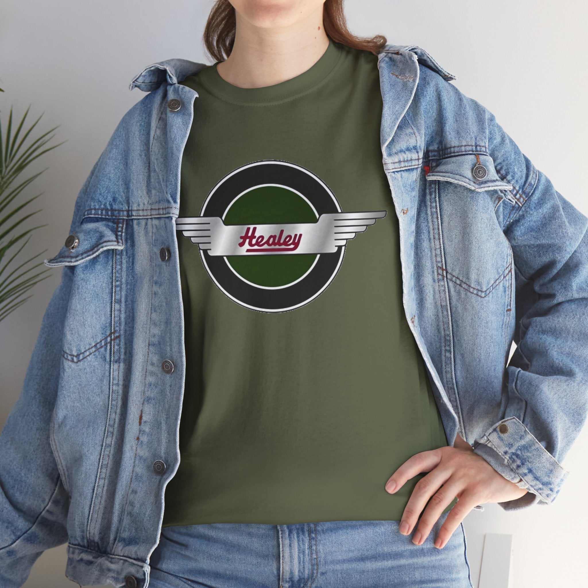 Vintage Healey Badge Tee | Classic Car Enthusiast Gift