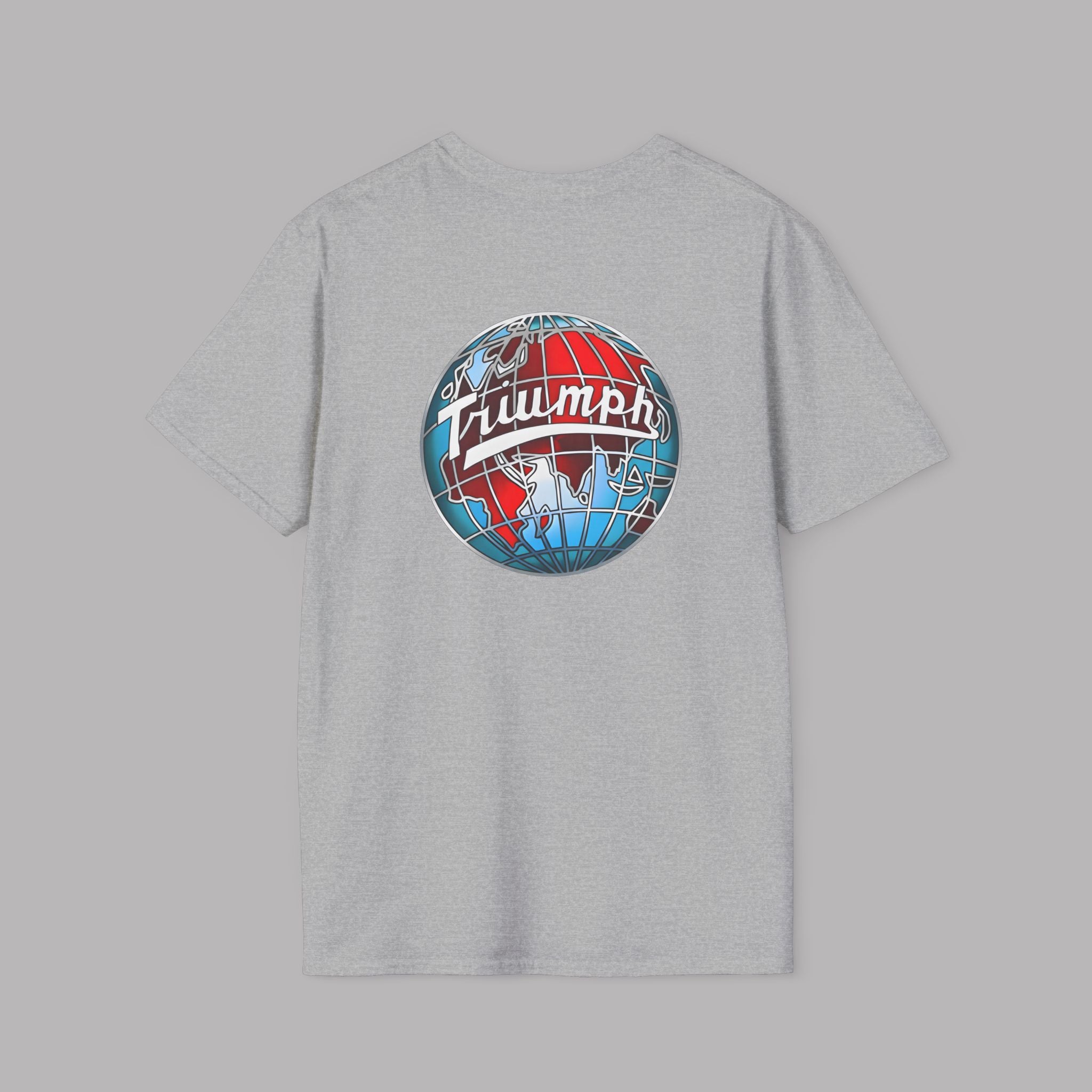 Vintage Triumph Globe T-Shirt – Classic British Moto Tee
