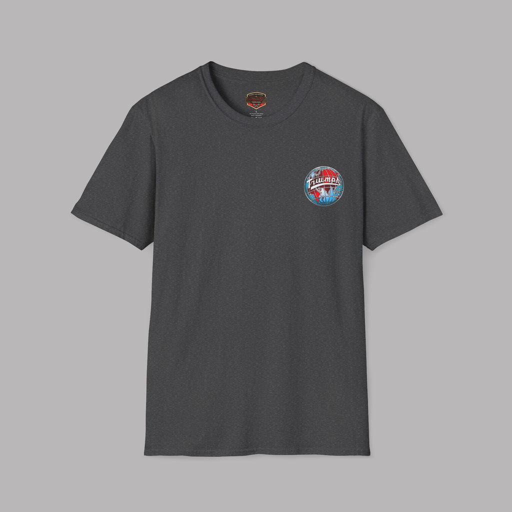Vintage Triumph Globe T-Shirt – Classic British Moto Tee
