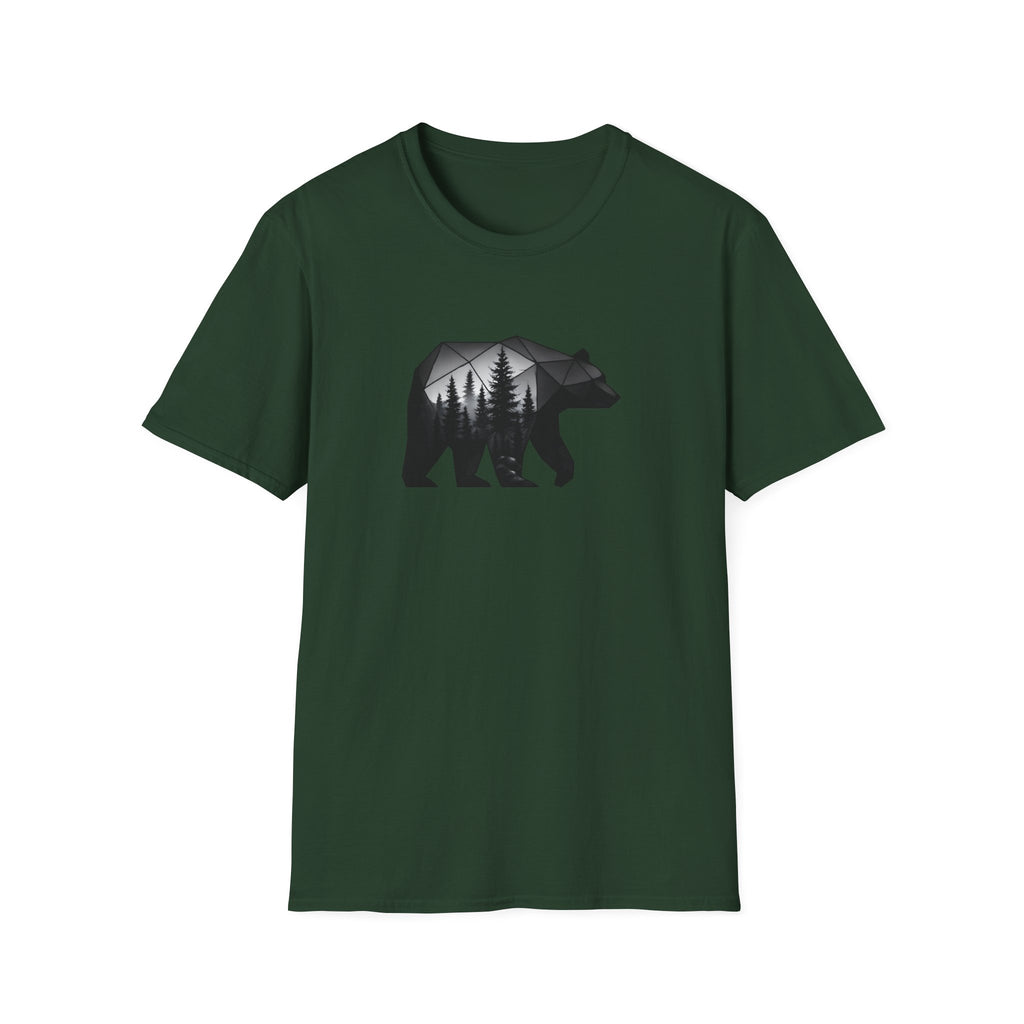 Geometric bear forest T-Shirt