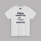 Full Throttle Ahead Tee | Vintage Sports Car Graphic T-Shirt