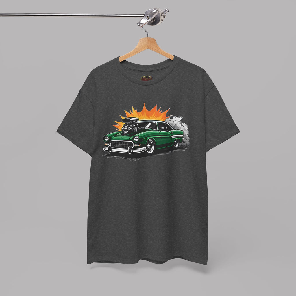 Blown Engine Hot Rod Tee | Retro Muscle Car Graphic Shirt