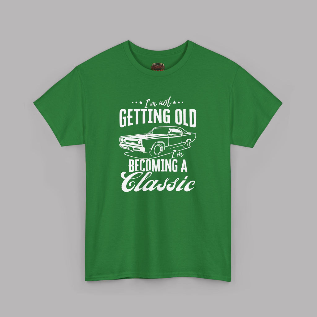 Classic Car Birthday T-Shirt - I'm Becoming a Classic Tee