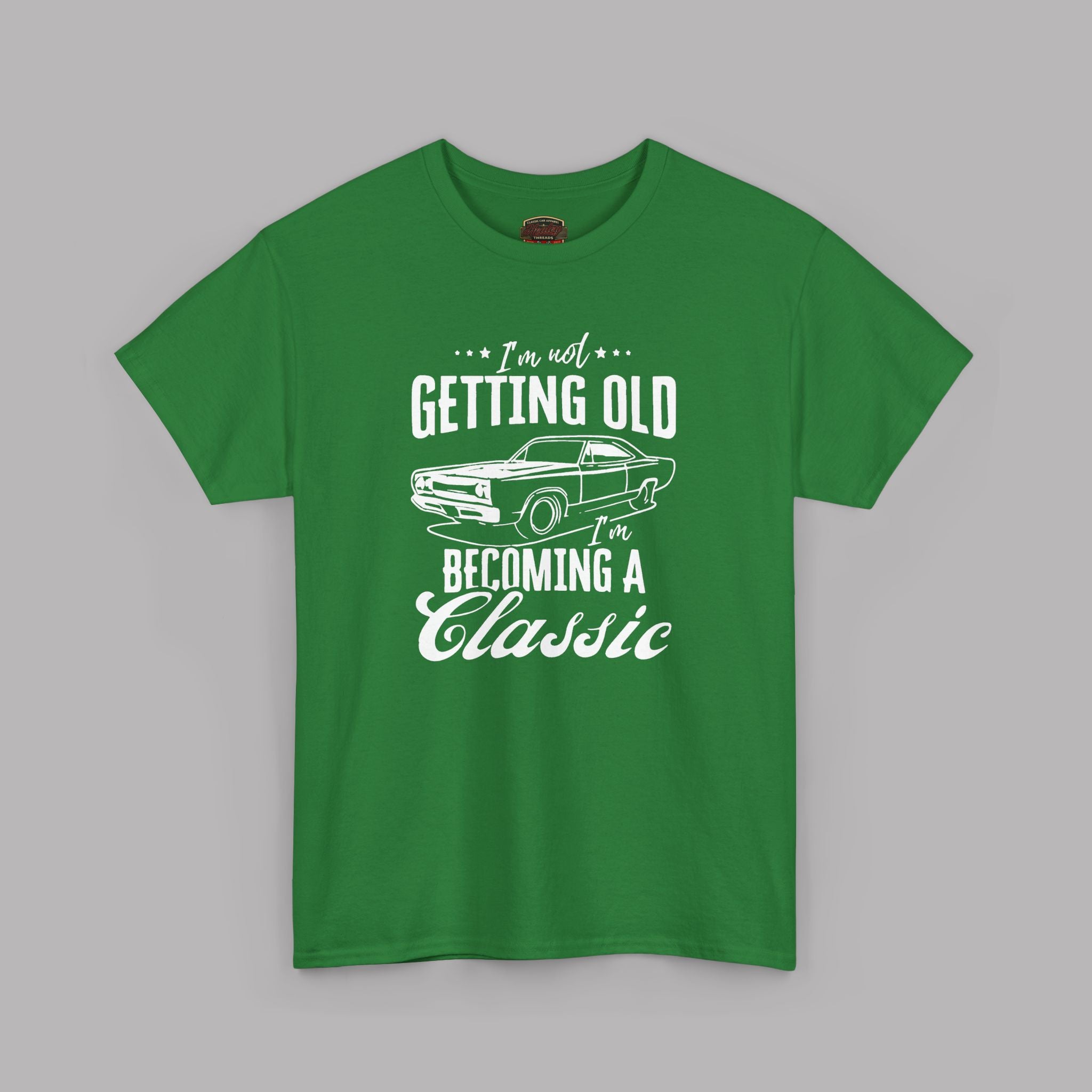 Classic Car Birthday T-Shirt - I'm Becoming a Classic Tee
