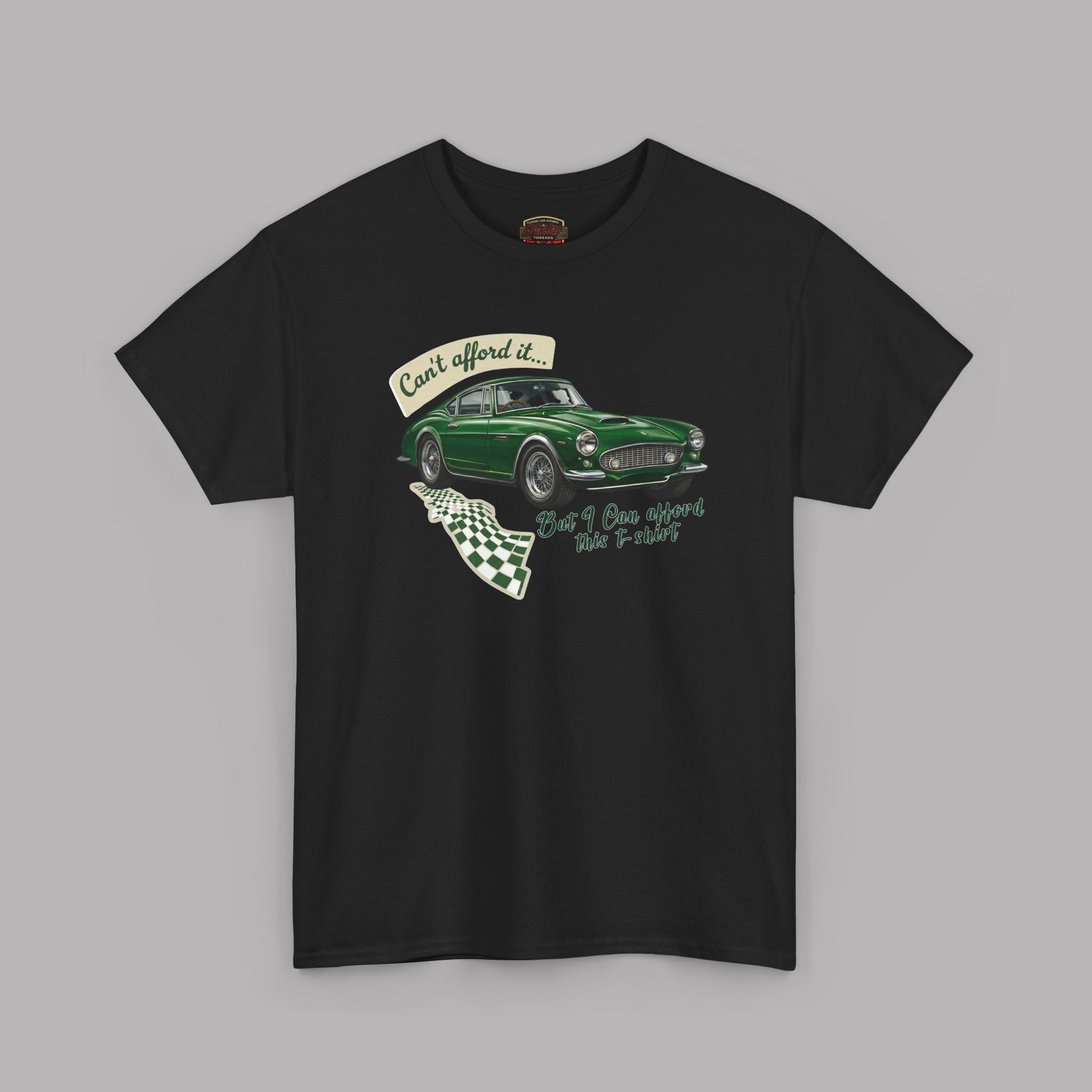 Vintage Sports Car T-Shirt – Can’t Afford It Tee