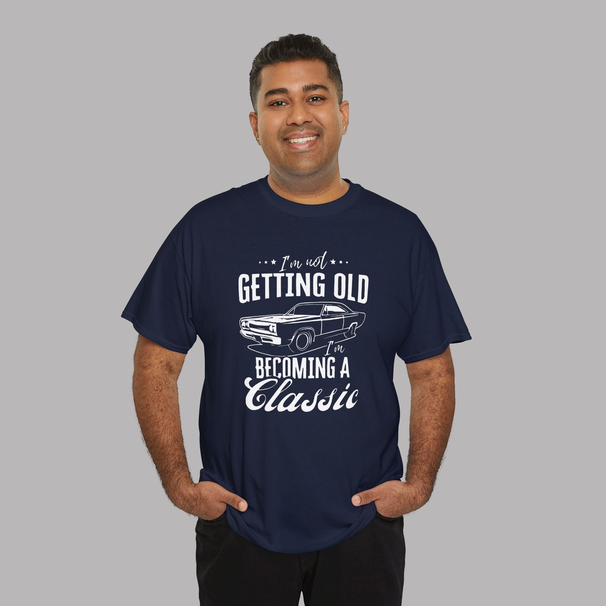 Classic Car Birthday T-Shirt - I'm Becoming a Classic Tee