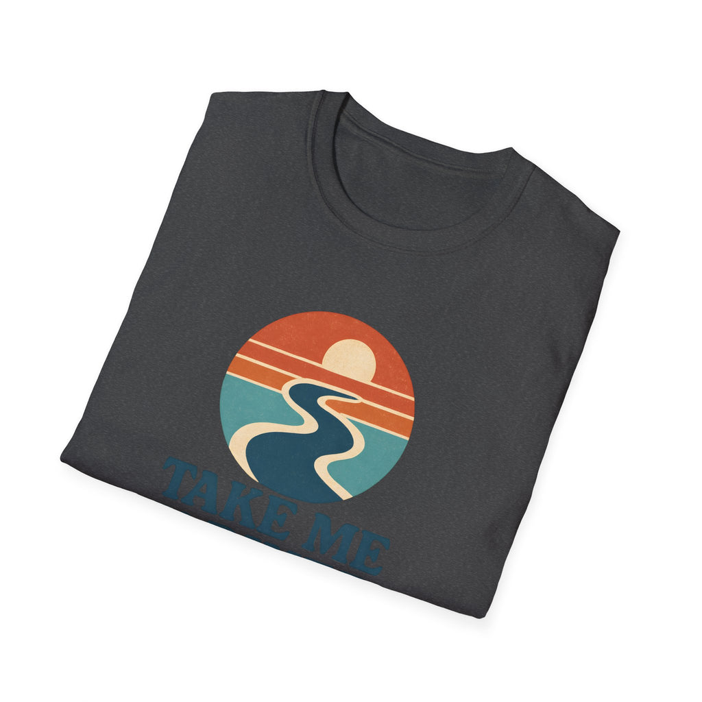 Sunset River Graphic T-Shirt