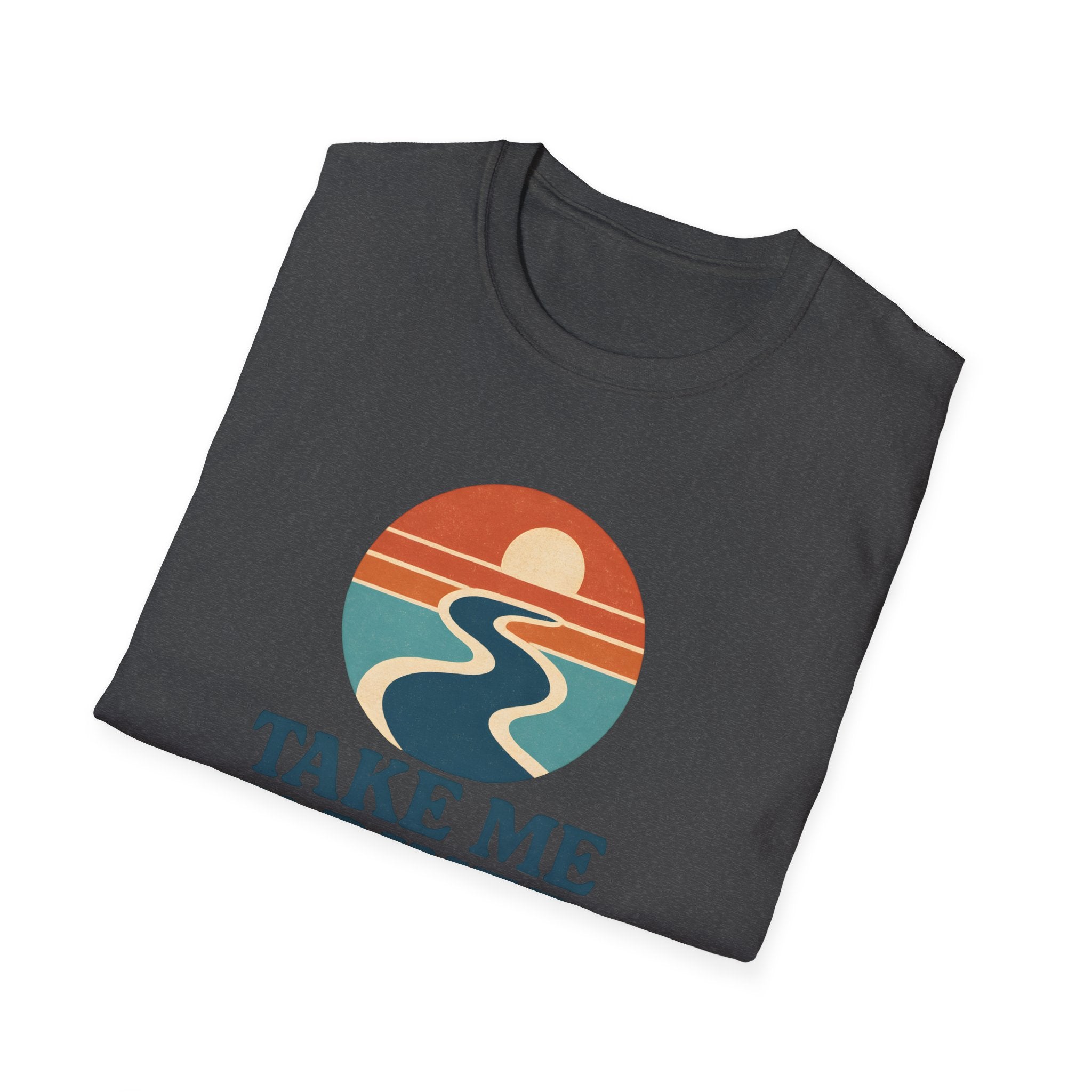Sunset River Graphic T-Shirt
