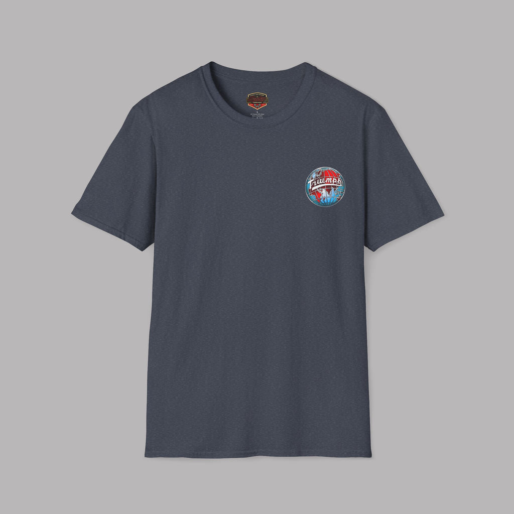 Vintage Triumph Globe T-Shirt – Classic British Moto Tee