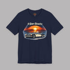 Classic Car Sunset Tee | "A Rare Beauty" Vintage Roadster T-Shirt