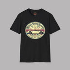 British Racing Heritage Badge Tee | Vintage Roadster Gift