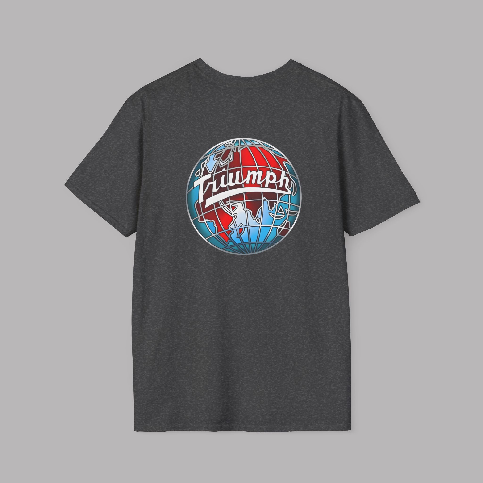 Vintage Triumph Globe T-Shirt – Classic British Moto Tee