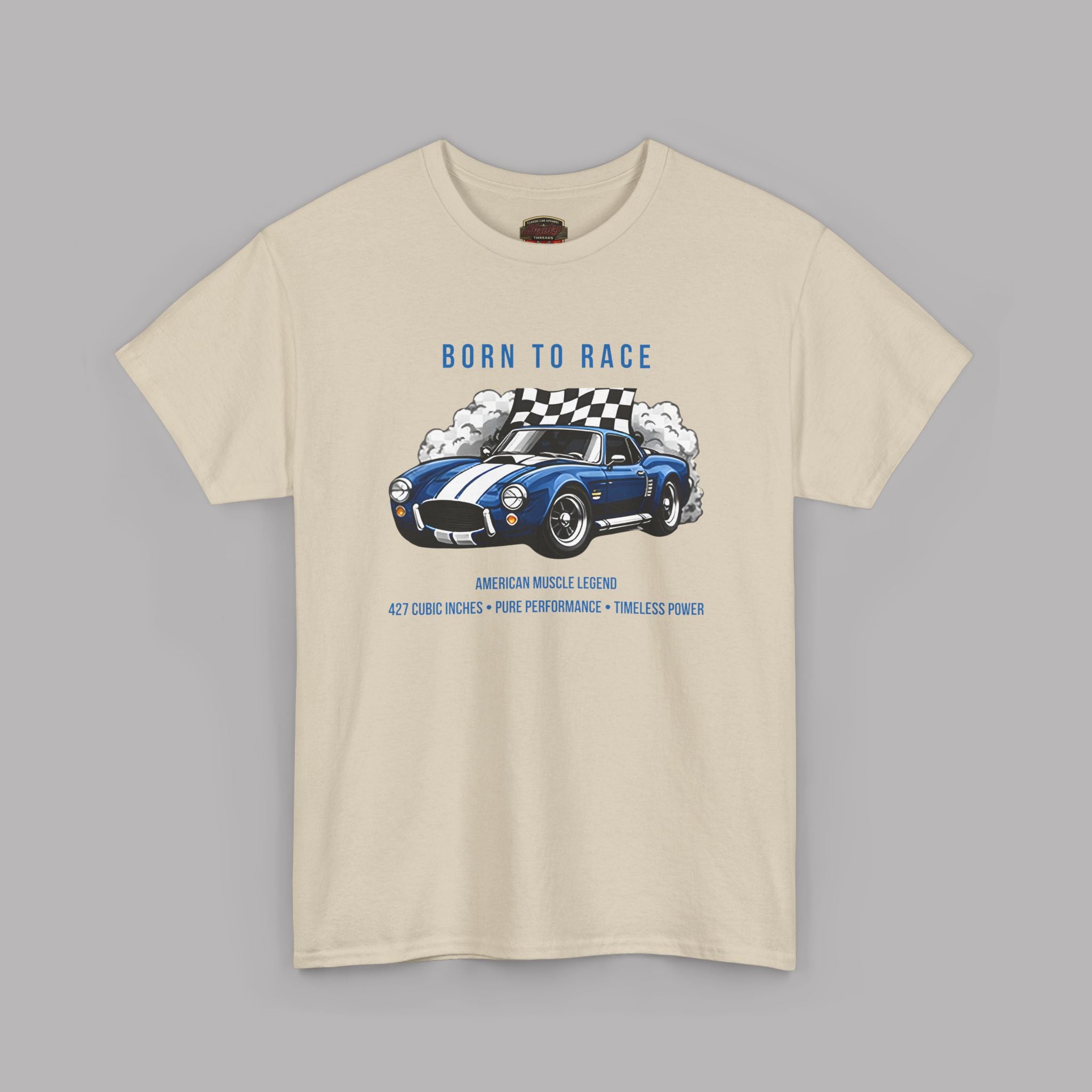 Born to Race T-Shirt – Vintage Muscle Car Graphic Tee