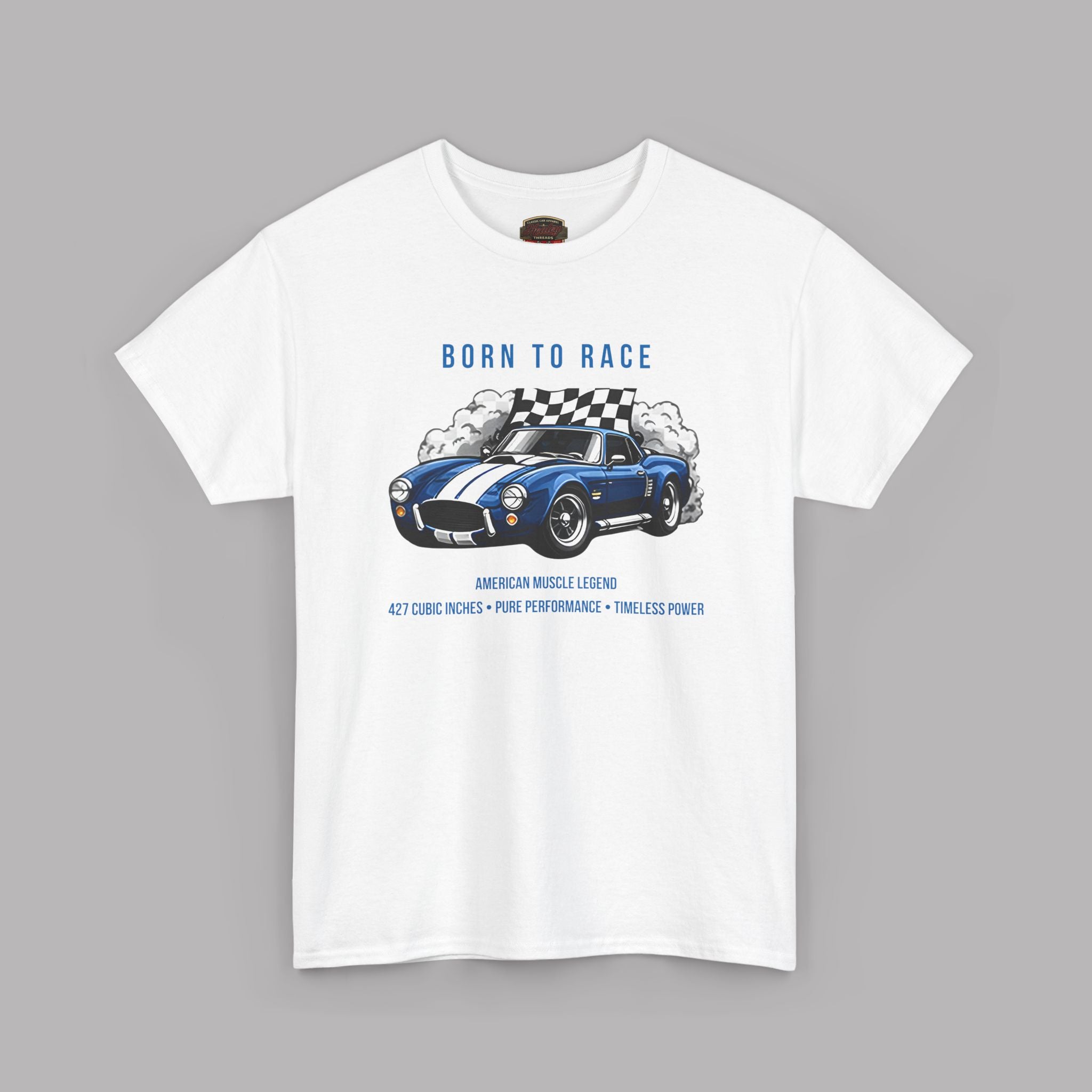 Born to Race T-Shirt – Vintage Muscle Car Graphic Tee