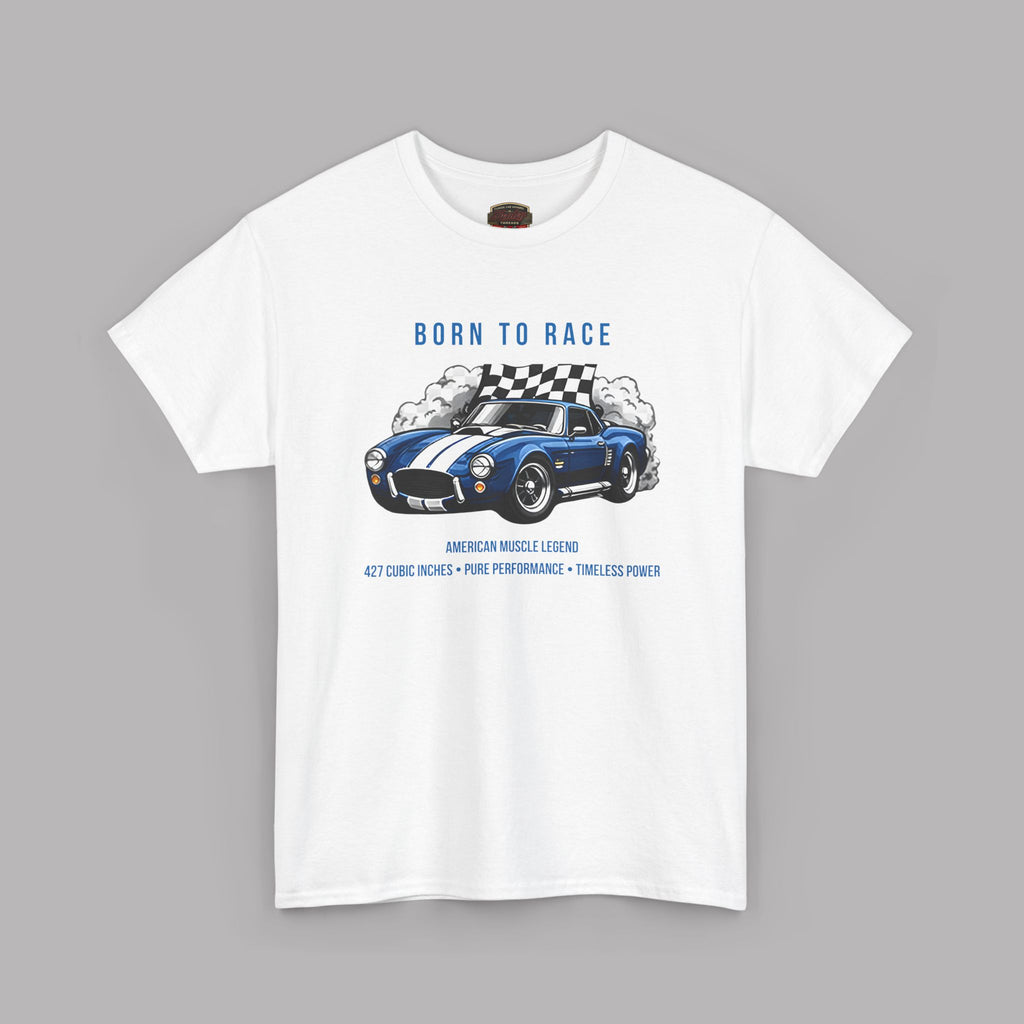 Born to Race Vintage Muscle Car Tee - Classic Racing Graphic T-Shirt