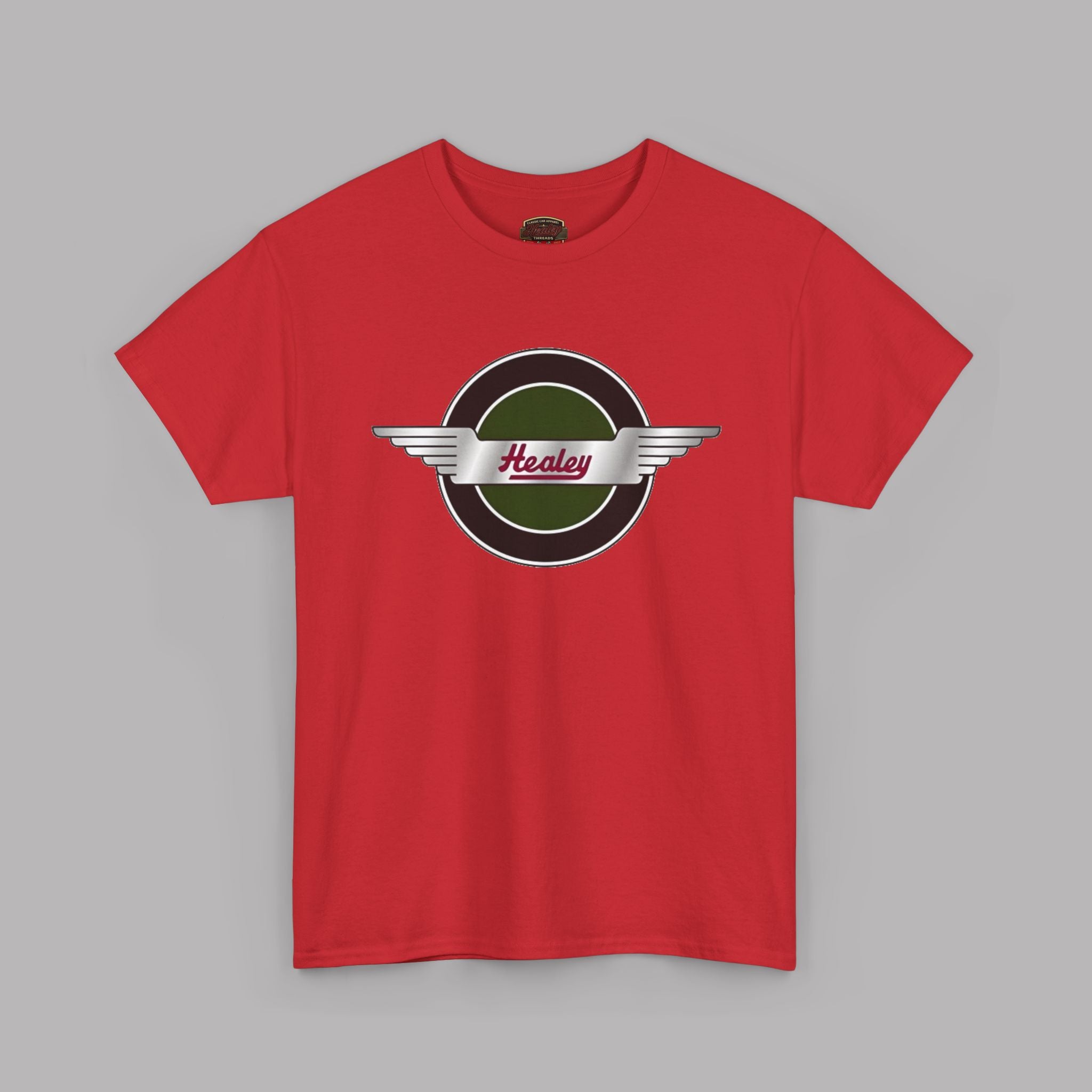 Vintage Healey Badge Tee | Classic Car Enthusiast Gift