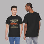 70s Kid Classic Car Tee – Born Too Late for the Golden Age