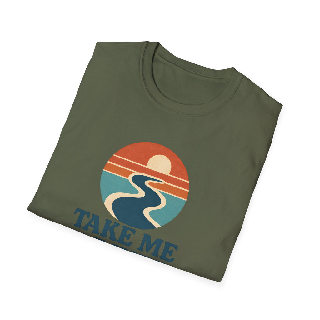 Sunset River Graphic T-Shirt
