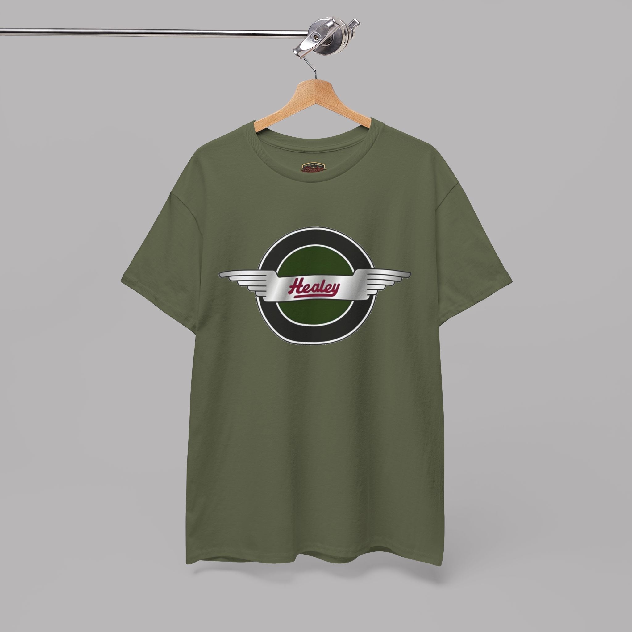 Vintage Healey Badge Tee | Classic Car Enthusiast Gift