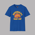Happiness Is a Road Trip Tee | Retro Boho Van Gift Shirt