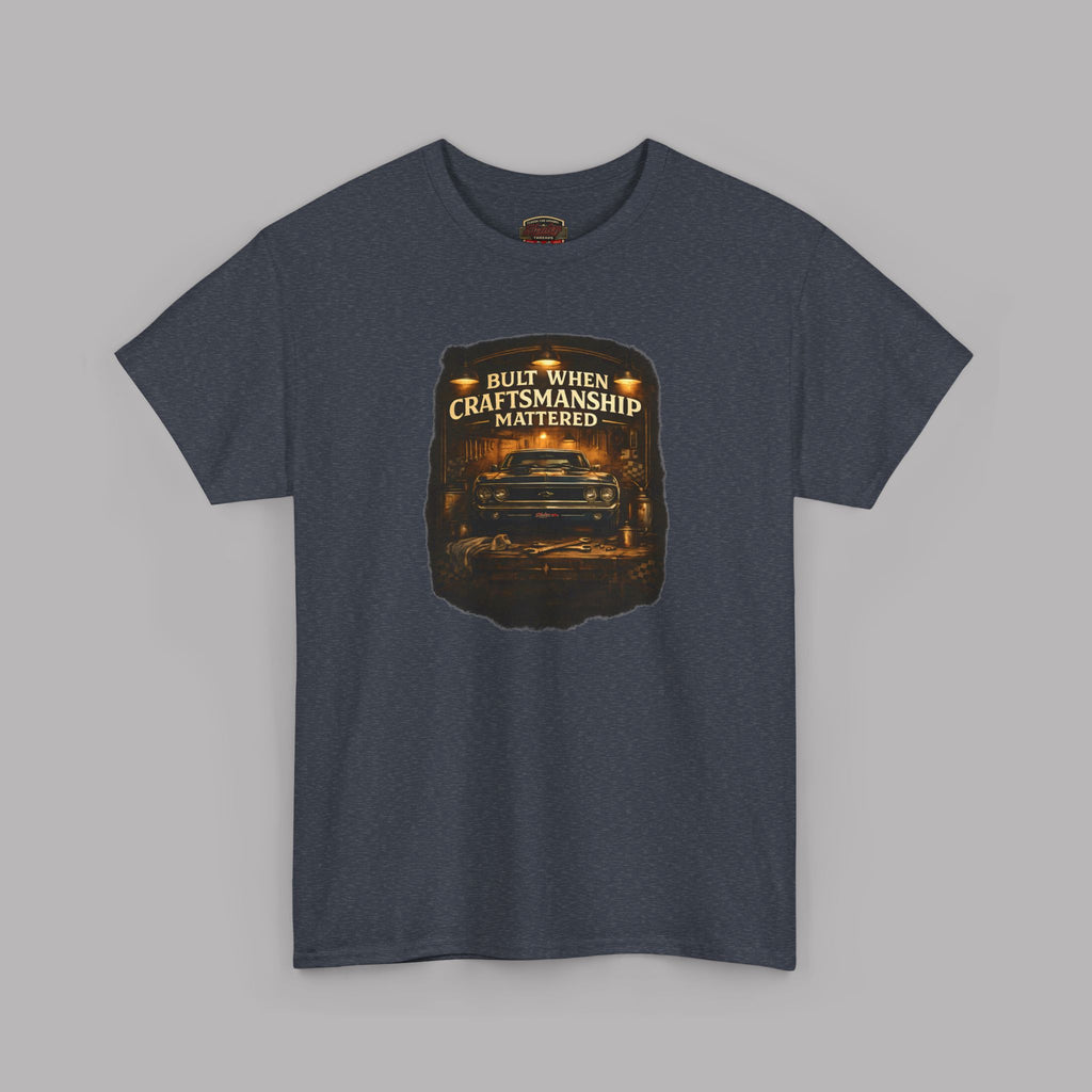 Vintage Muscle Car T-Shirt –Classic Craftsmanship Tee