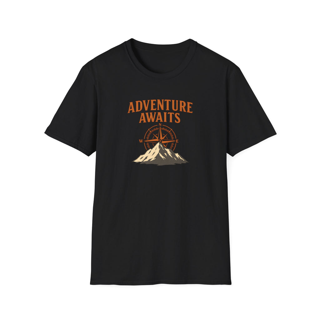 Adventure awaits compass mountain T-Shirt