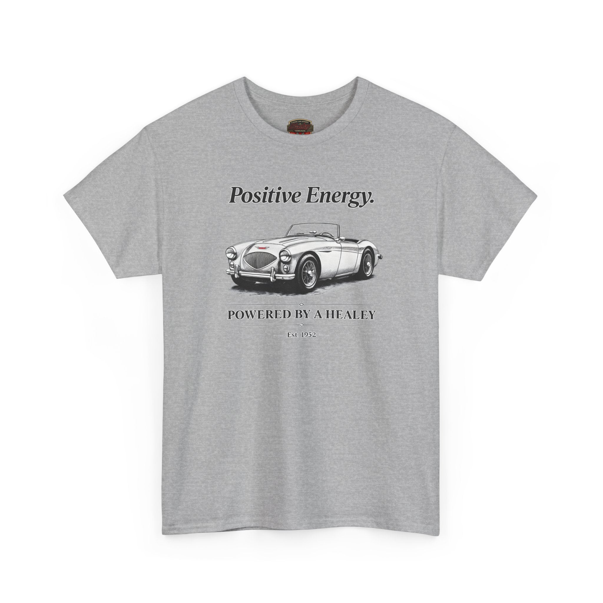 Healey Classic Car T-Shirt - Positive Energy - Healey Threads