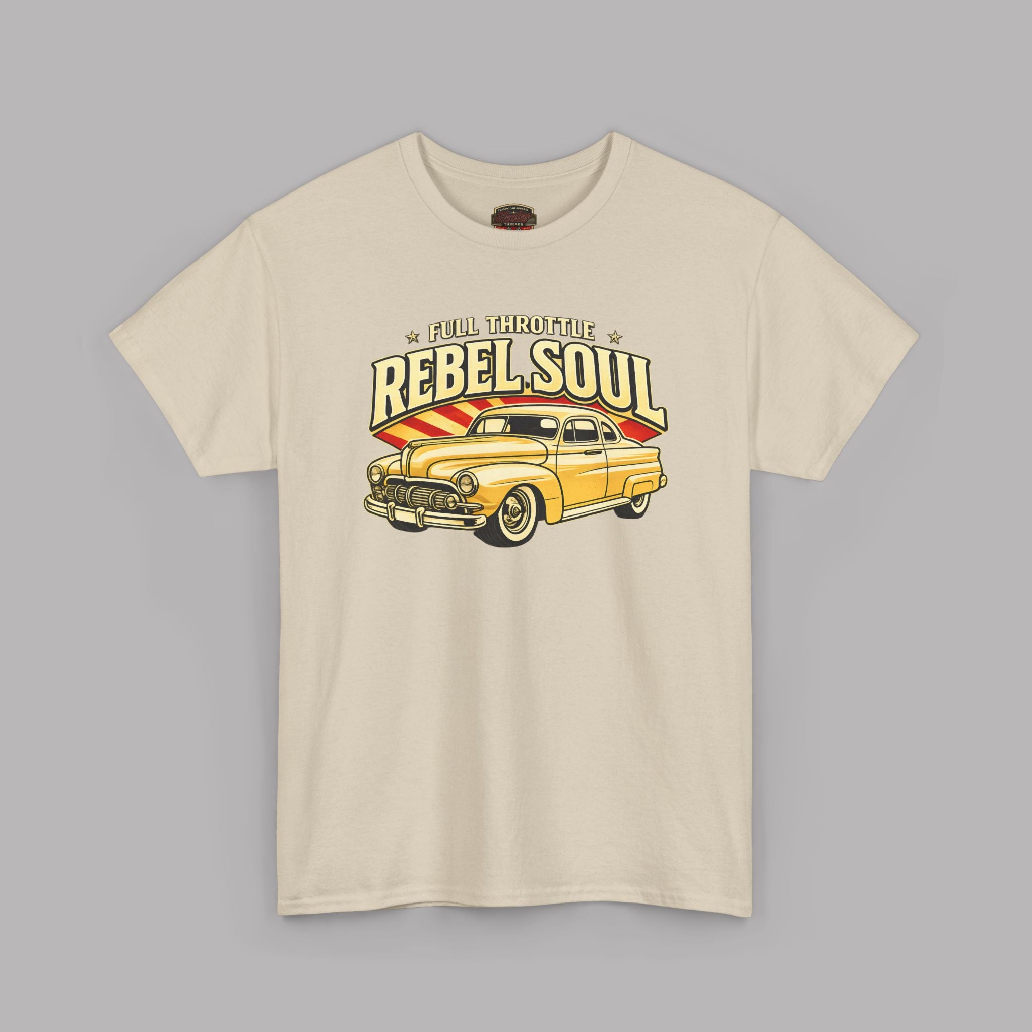 Vintage Muscle Car T-Shirt – Rebel Soul Retro Auto Tee