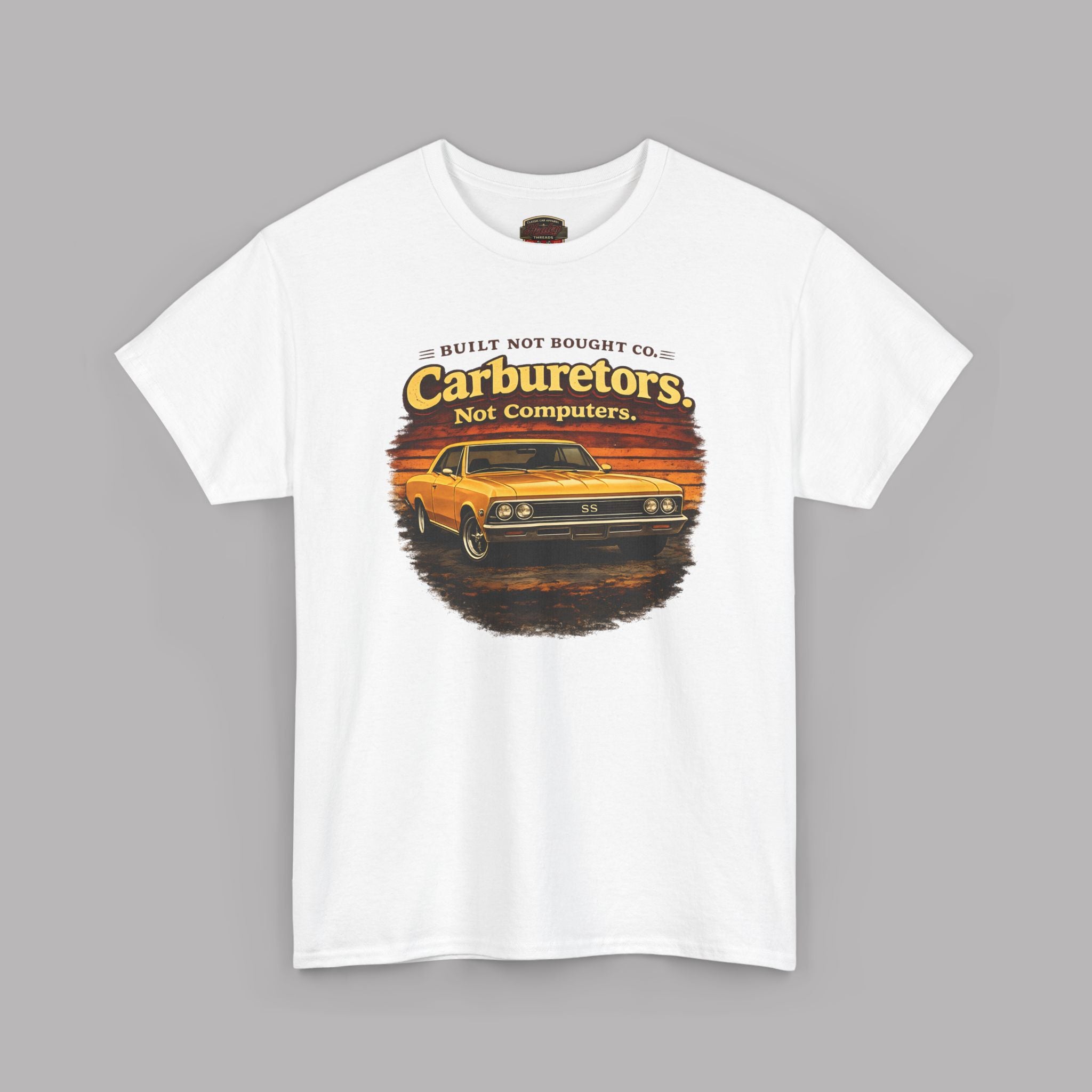 Carburetors Not Computers Classic Car T‑Shirt