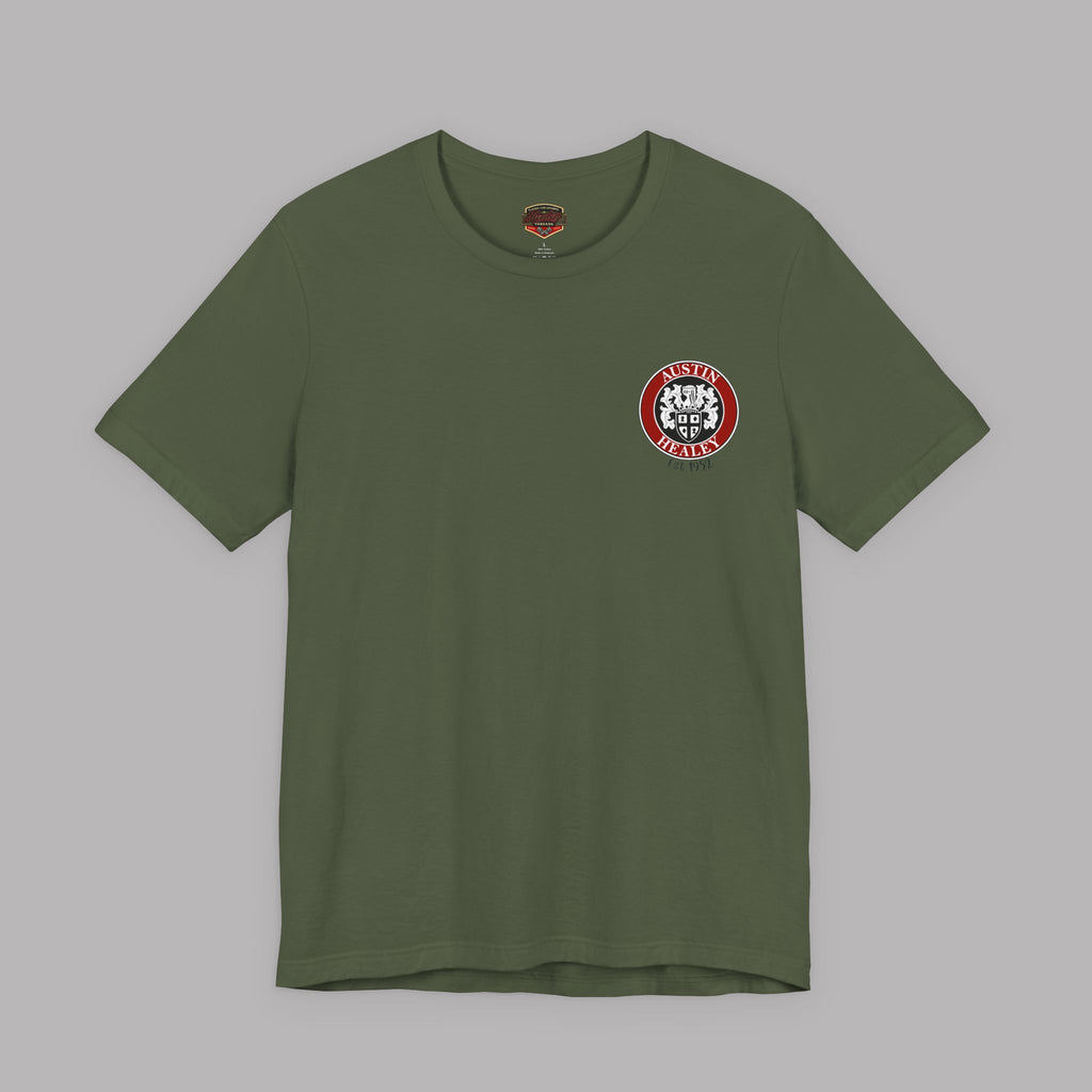 Vintage Healey Roadster Tee | Classic Car Badge Gift Shirt