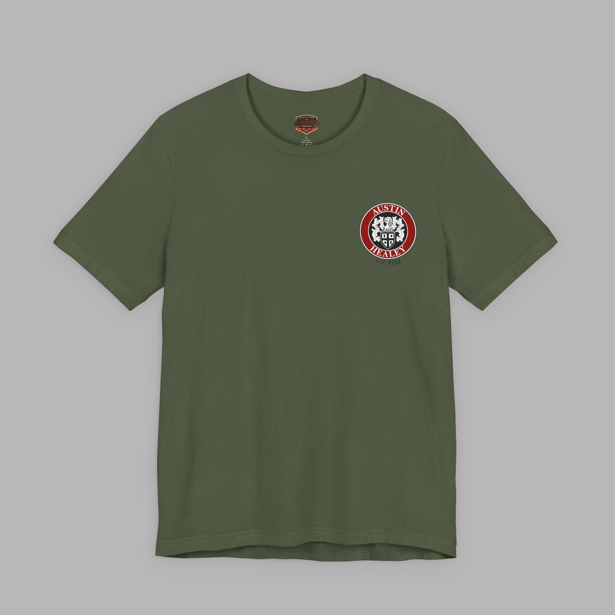 Vintage Healey Roadster Tee | Classic Car Badge Gift Shirt