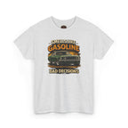 Funny Car T-Shirt - Smells Like Gasoline, Bad Decisions Tee