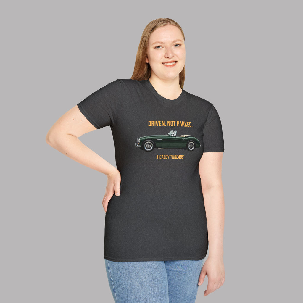 Classic Car Lover Gift Shirt - Driven Not Parked Healey Tee