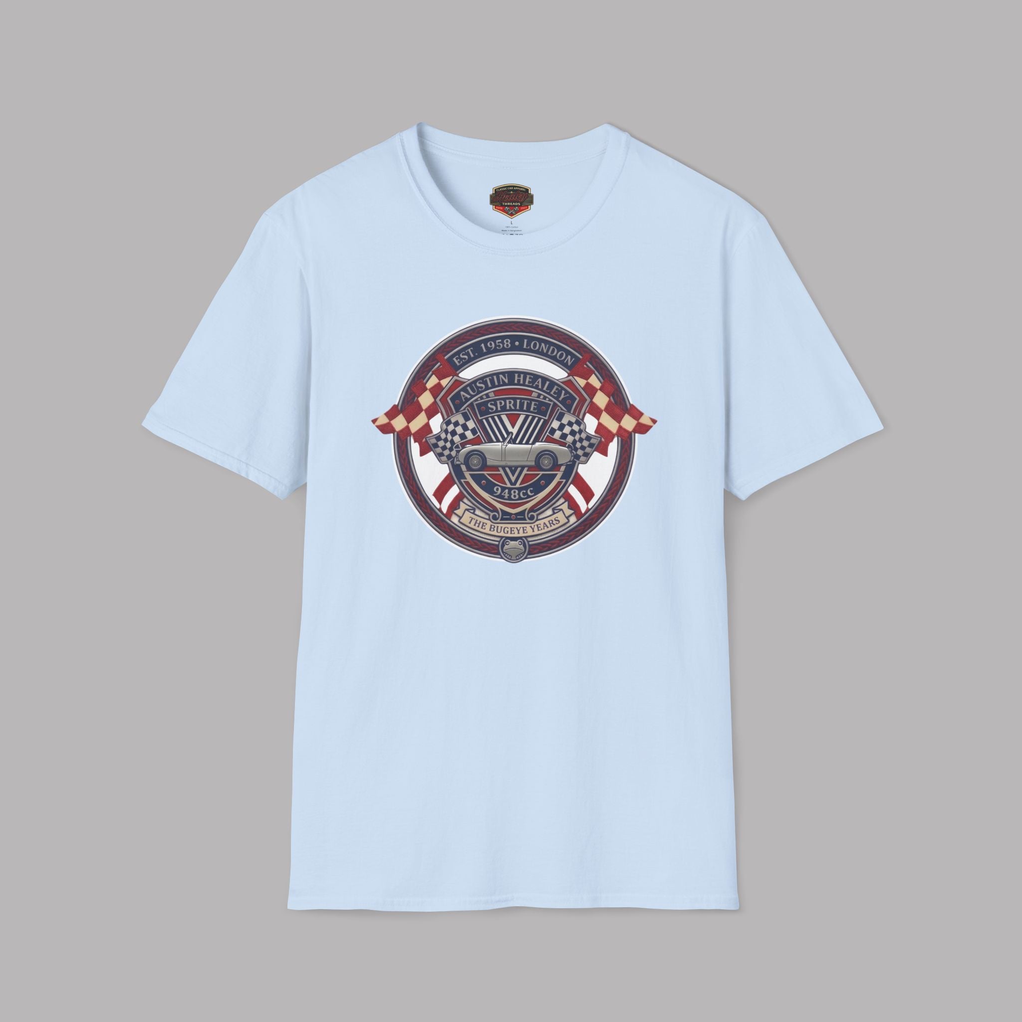 Classic Vintage Austin-Healey Sprite Racing Tee