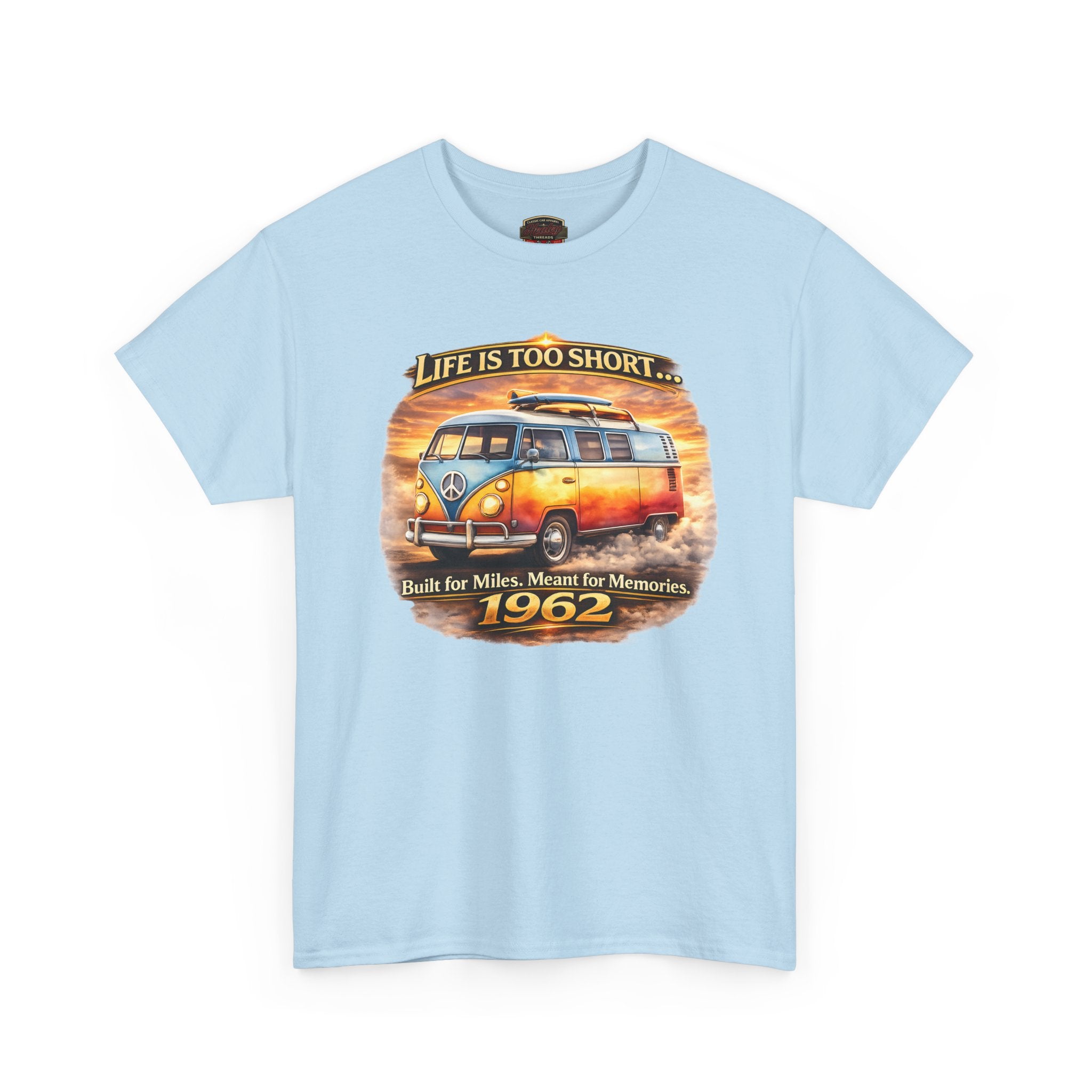 Vintage Camper Van T-Shirt 1962 - Healey Threads Tee