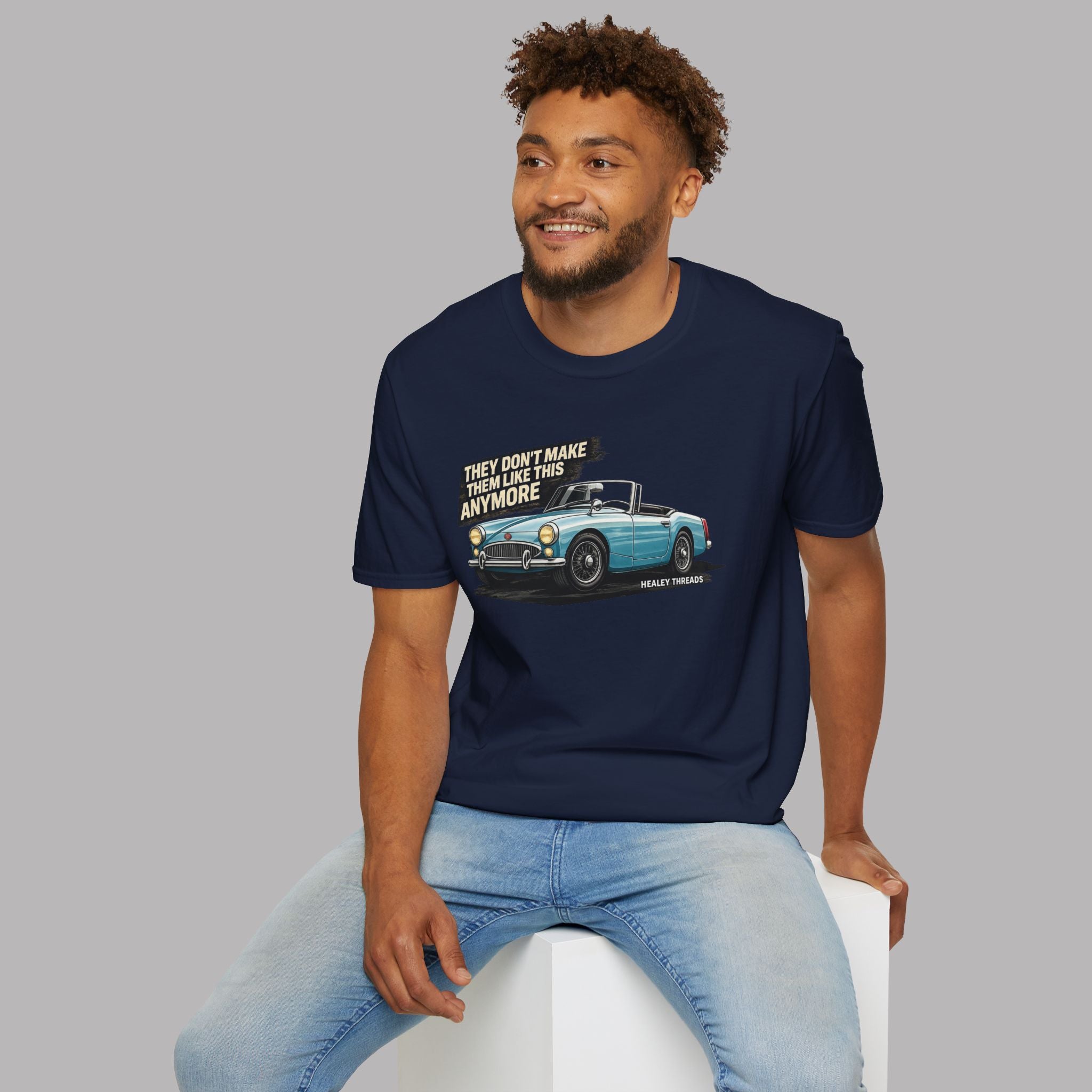 Vintage Car Graphic Tee - They Don't Make Them Like This Anymore
