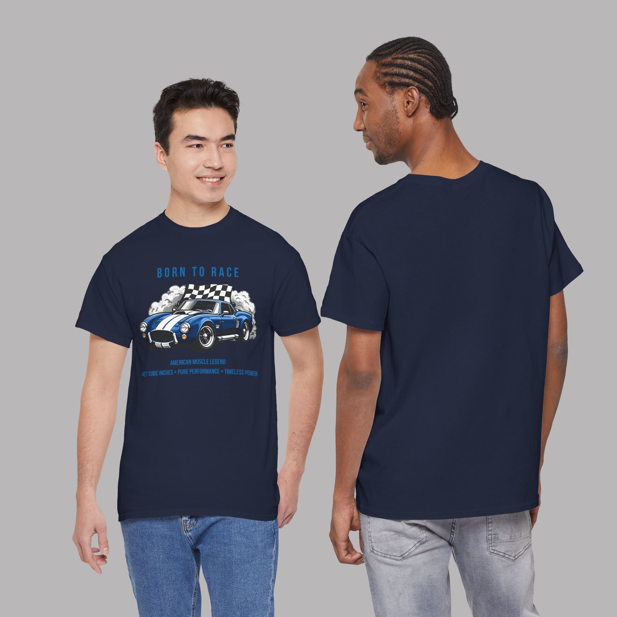 Born to Race T-Shirt – Vintage Muscle Car Graphic Tee