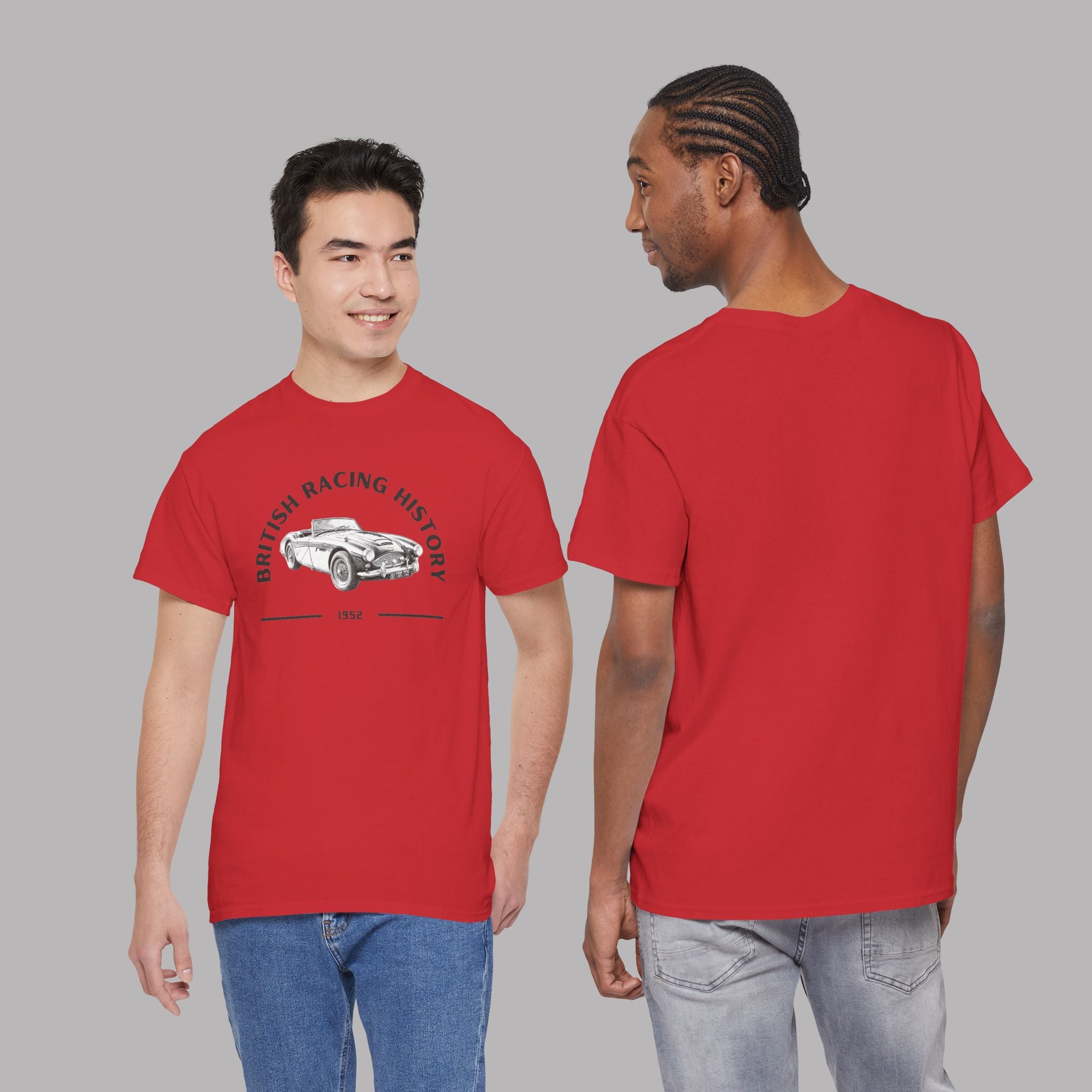 British Racing History Roadster Tee | Vintage Car Shirt