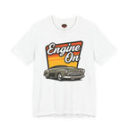 Engine On Vintage Car T-Shirt - Retro Classic Auto Tee