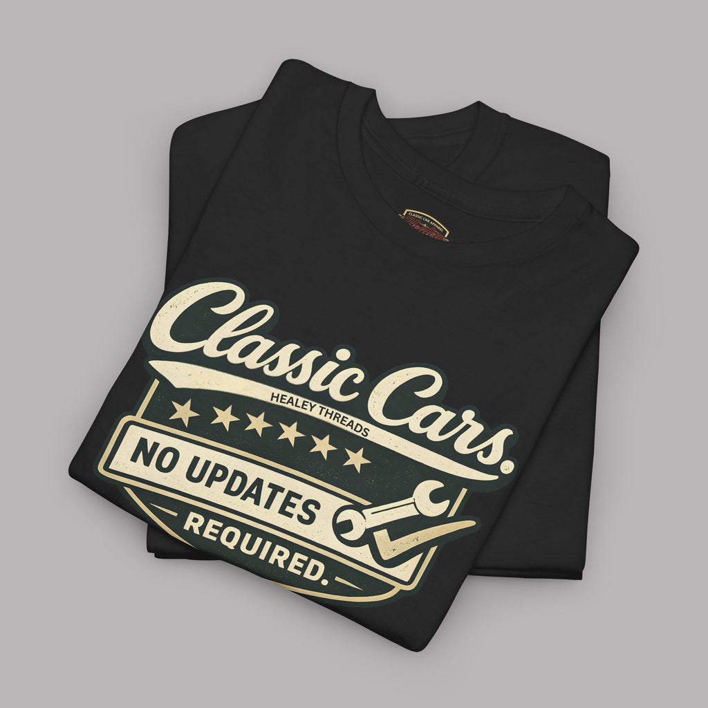 Classic Car T-Shirt – No Updates Required Tee