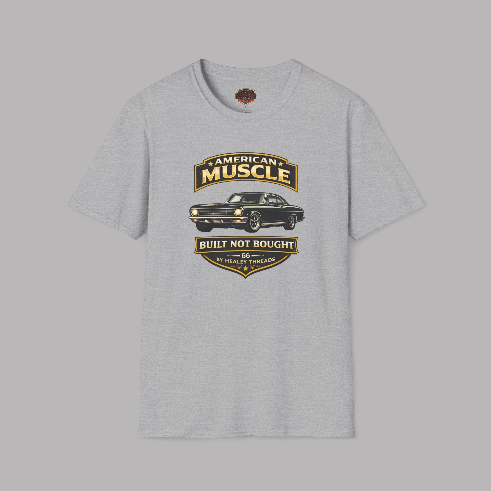 Built Not Bought American Muscle Tee | Classic Car T-Shirt