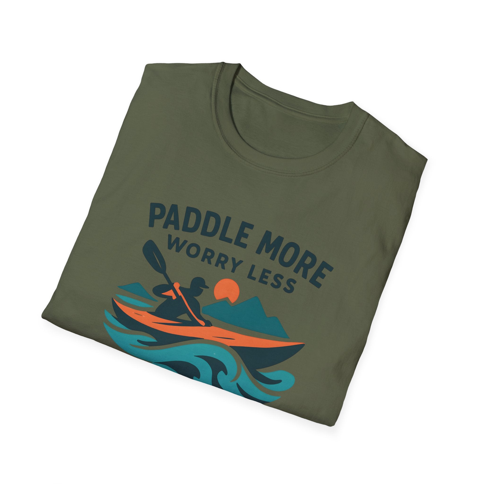 Paddle More Worry Less T-Shirt
