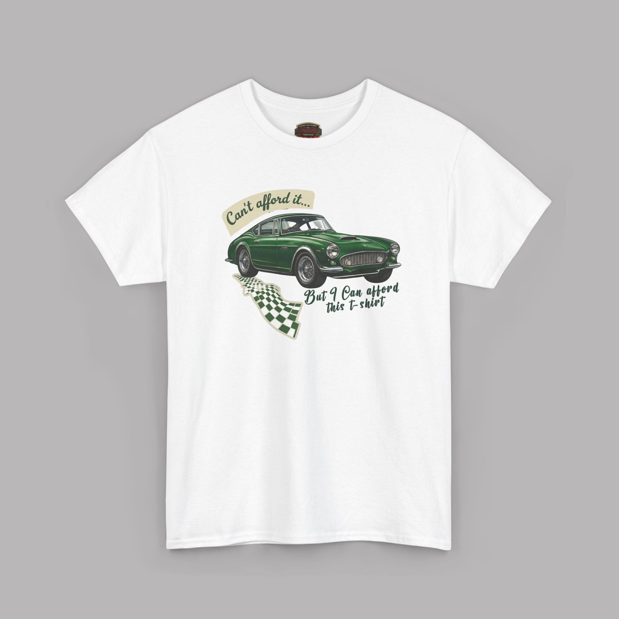Vintage Sports Car T-Shirt – Can’t Afford It Tee
