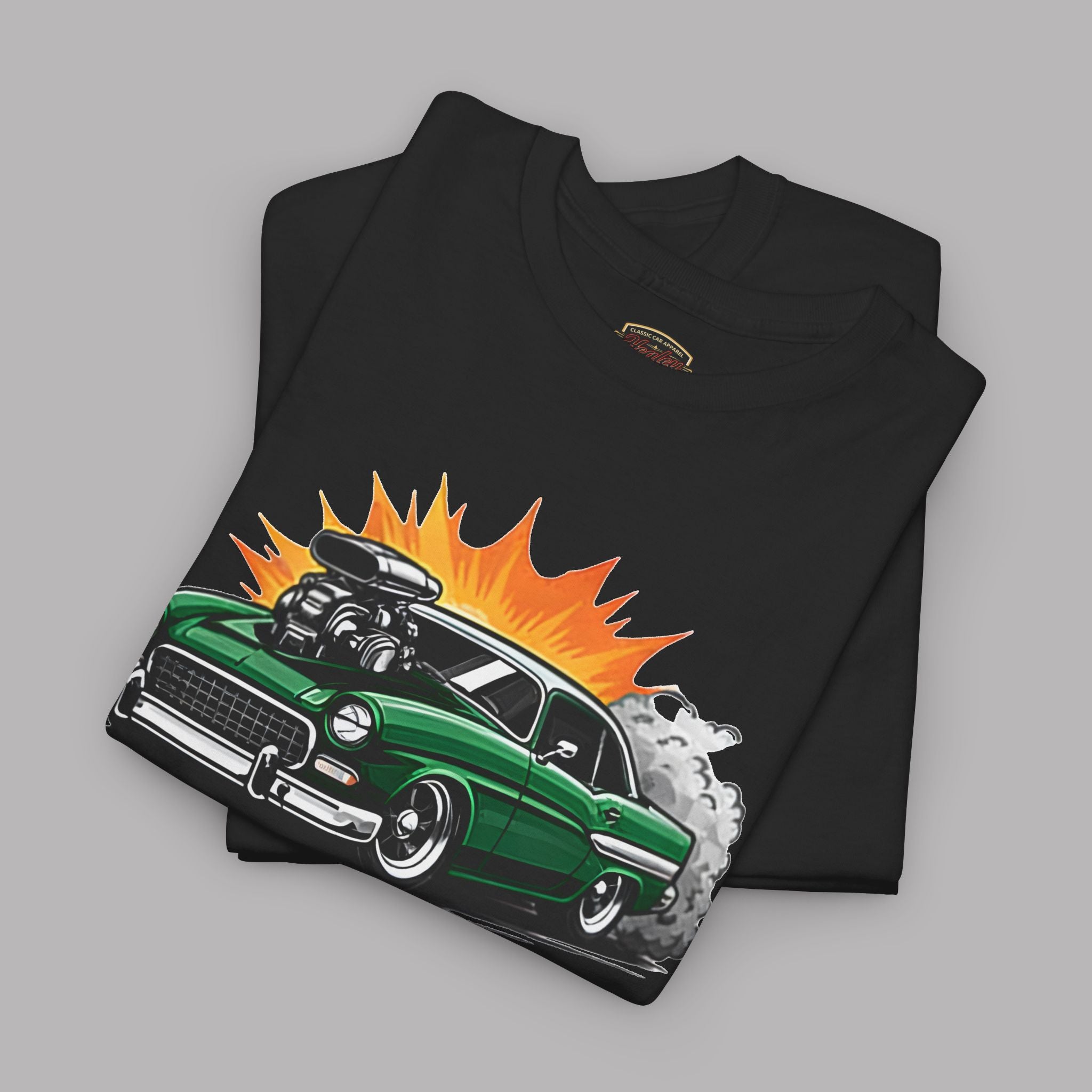 Blown Engine Hot Rod Tee | Retro Muscle Car Graphic Shirt