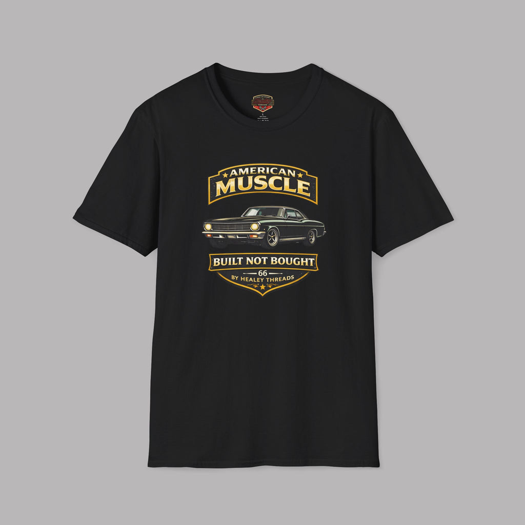 Built Not Bought American Muscle Tee | Classic Car T-Shirt