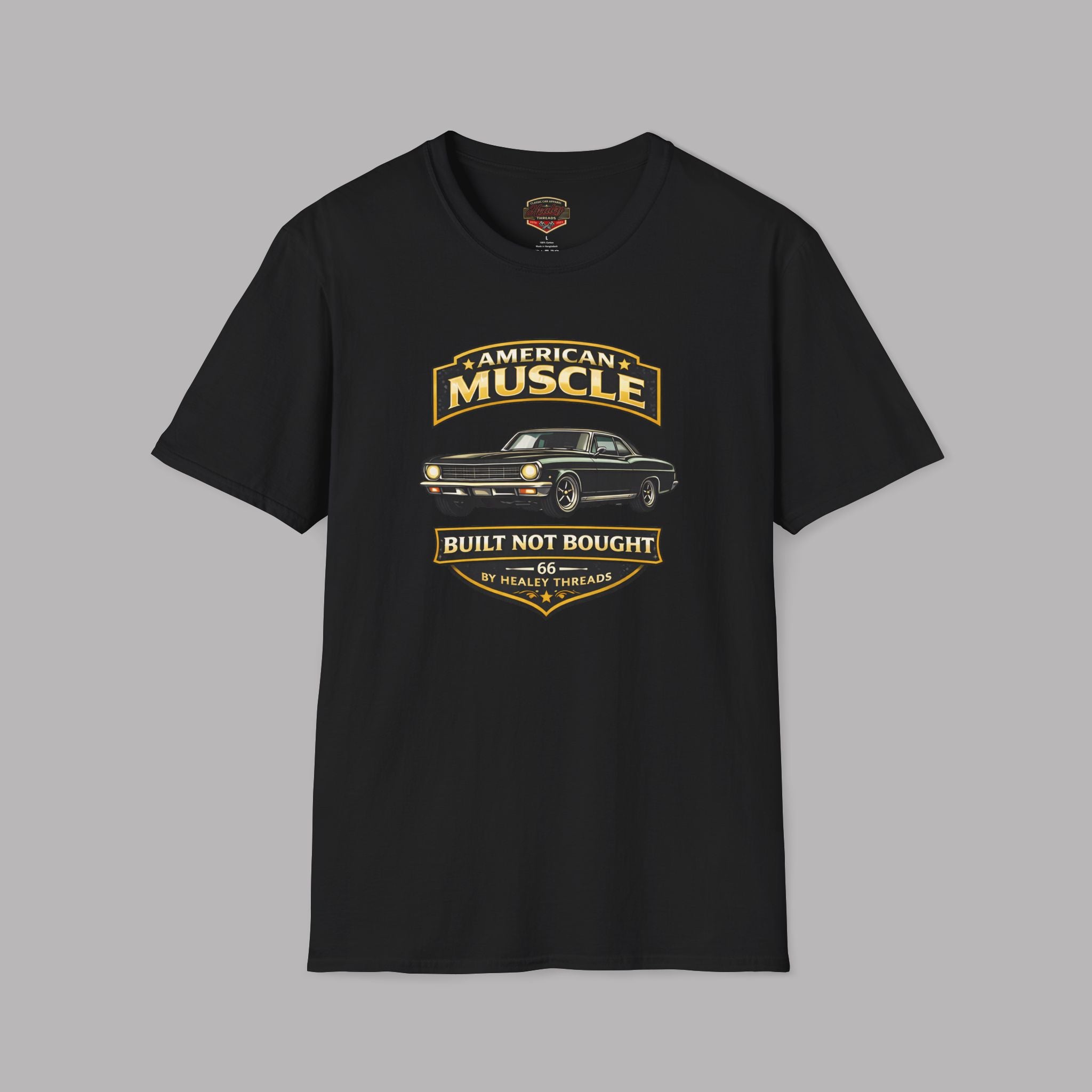 Built Not Bought American Muscle Tee | Classic Car T-Shirt