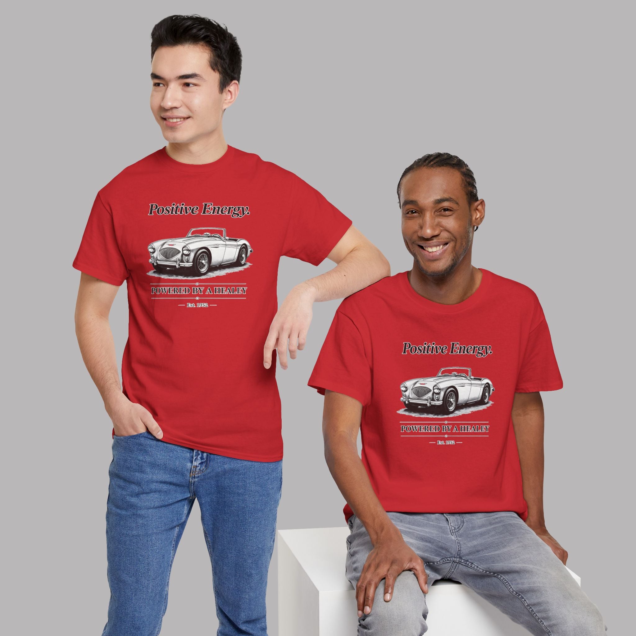 Positive Energy Vintage Roadster Tee | Classic Car T-Shirt