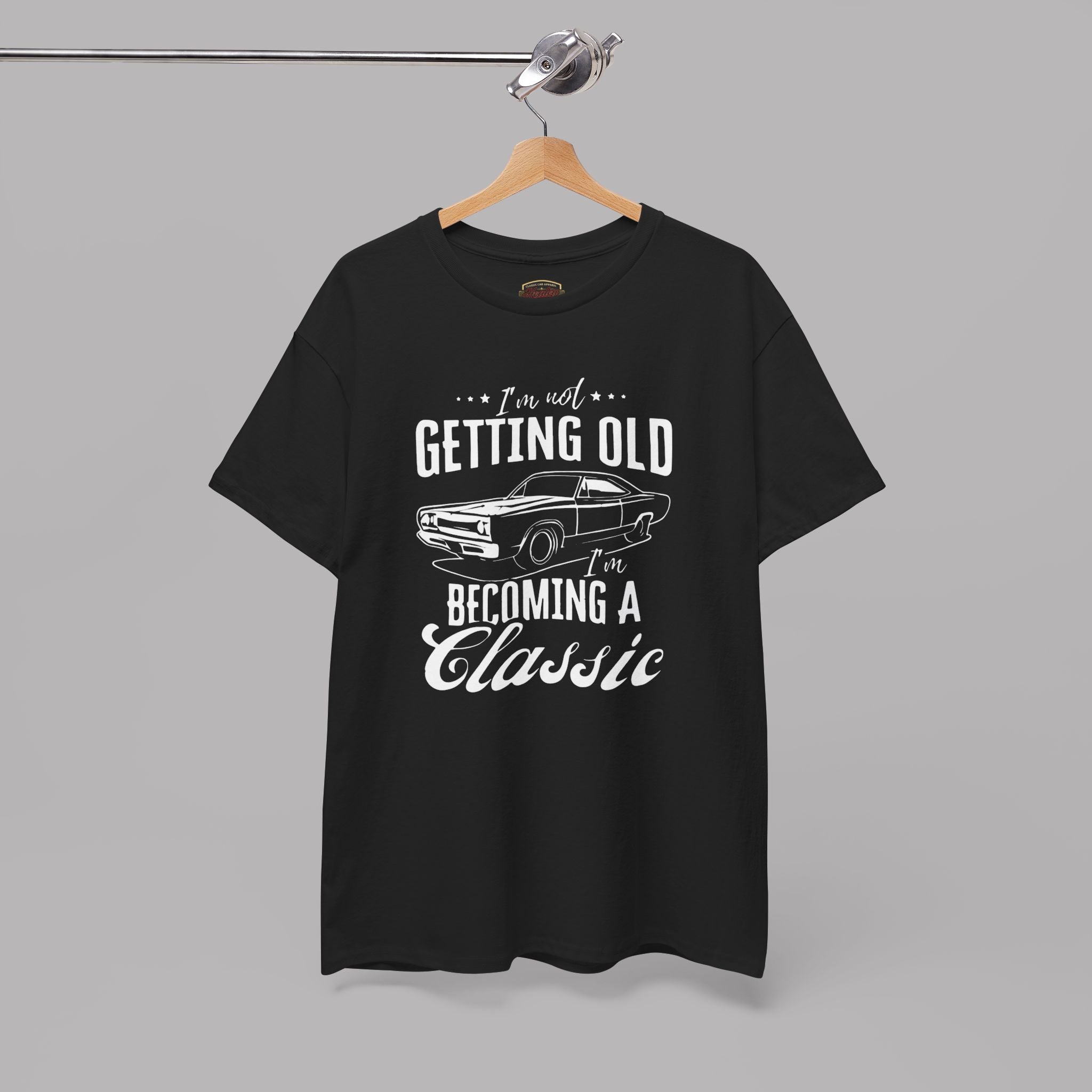Classic Car Birthday T-Shirt - I'm Becoming a Classic Tee