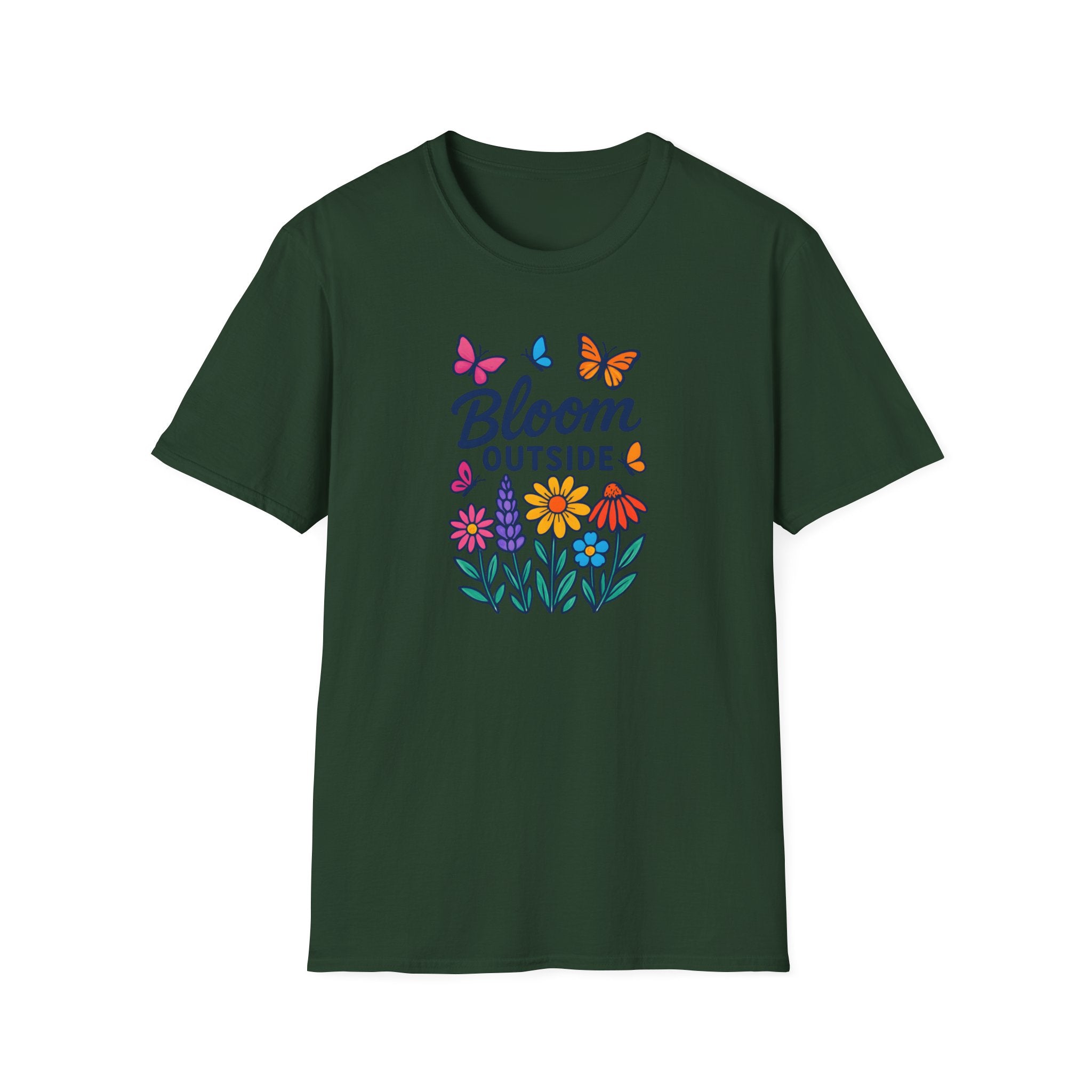 Bloom Outside Flowers T-Shirt